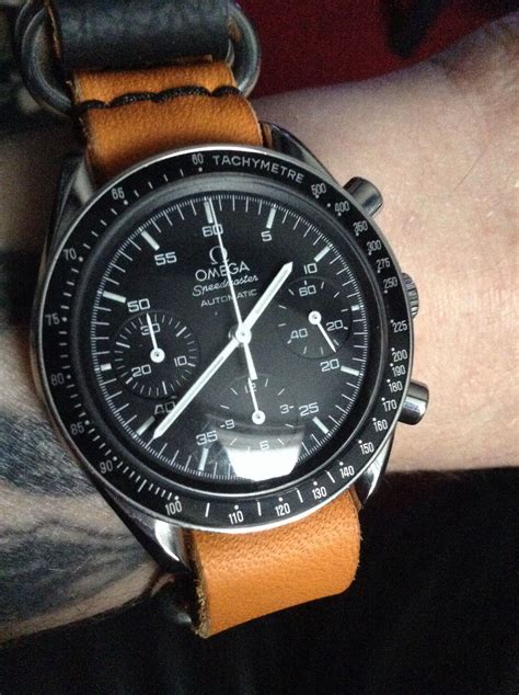 omega leather nato|omega ww2 strap.